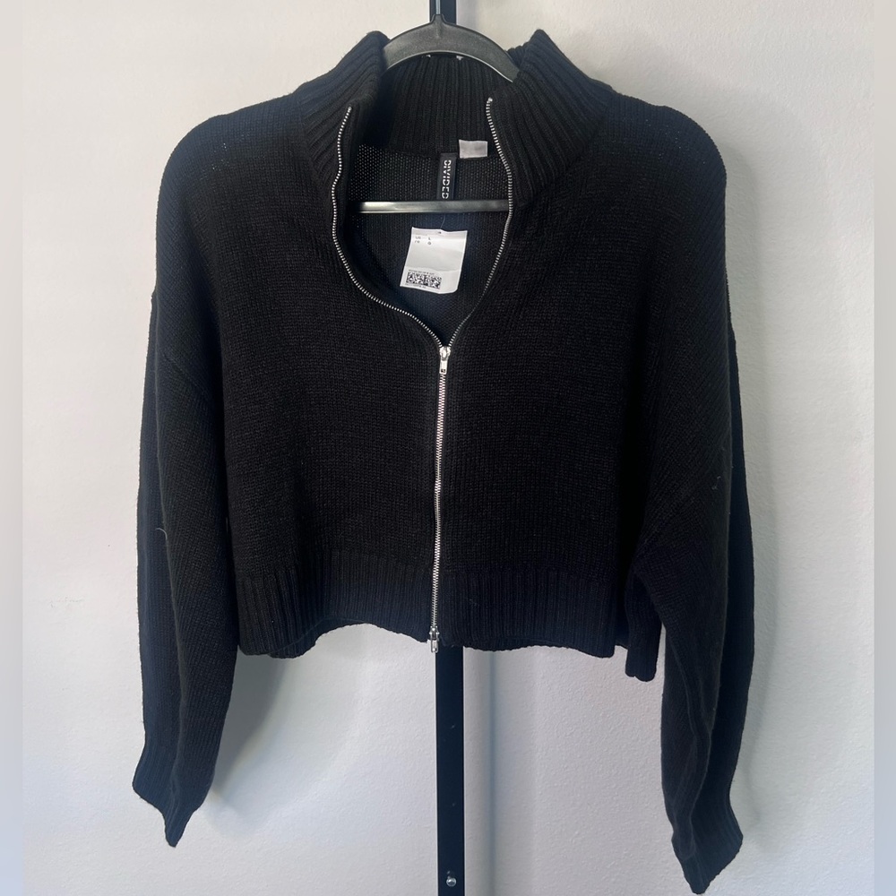 H&M Black Knit Sweater